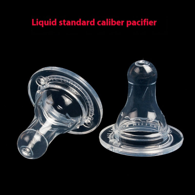 JollyBean Liquid Silicone Baby Nipple - Soft BPA-Free Realistic