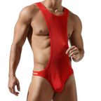 Harnessed Sissy T-Back Bodysuit