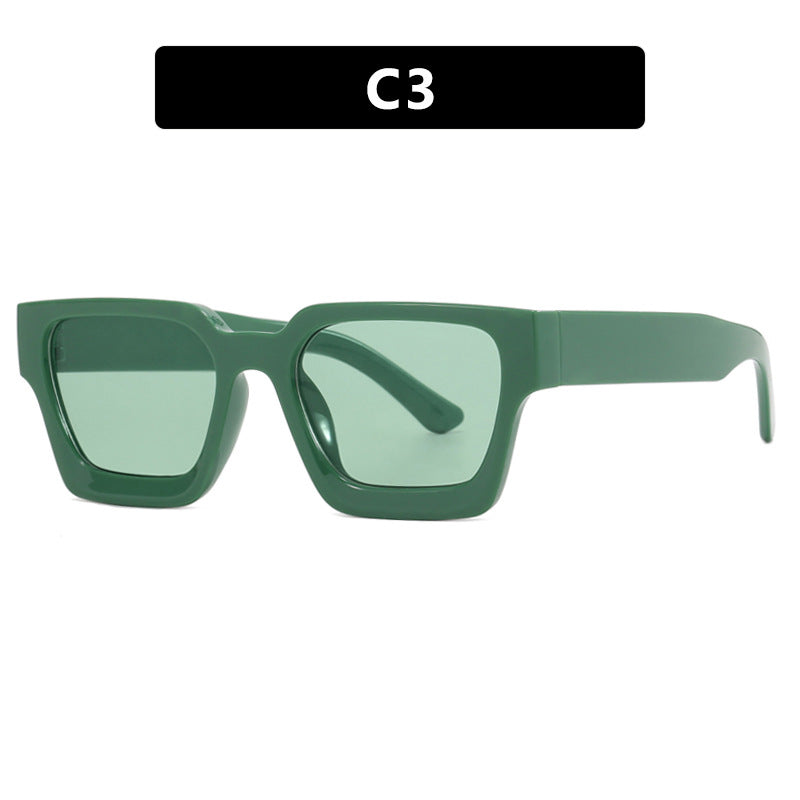 Retro Square Sunglasses For Women