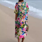 Women's Comfortable Loose Printed Long Dress