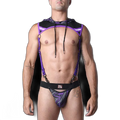 Cell Block 13 Kennel Club Lightning Hoodie Harness | Purple