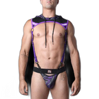 Cell Block 13 Kennel Club Lightning Hoodie Harness | Purple