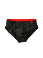 4 Pack Men's Solid Color Cotton Low-Rise Seamless Comfort Briefs