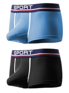 2 Pack Breathable Separate Pouch Boxer Briefs