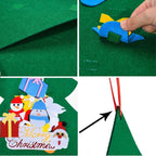 Felt Christmas Tree Or Snowman Holiday Decoration, Perfect For Homes, Classrooms, Offices, And Party Venues, Versatile Seasonal Decor, Festive Wall Art, Christmas Decorations, Best For Christmas, Ch