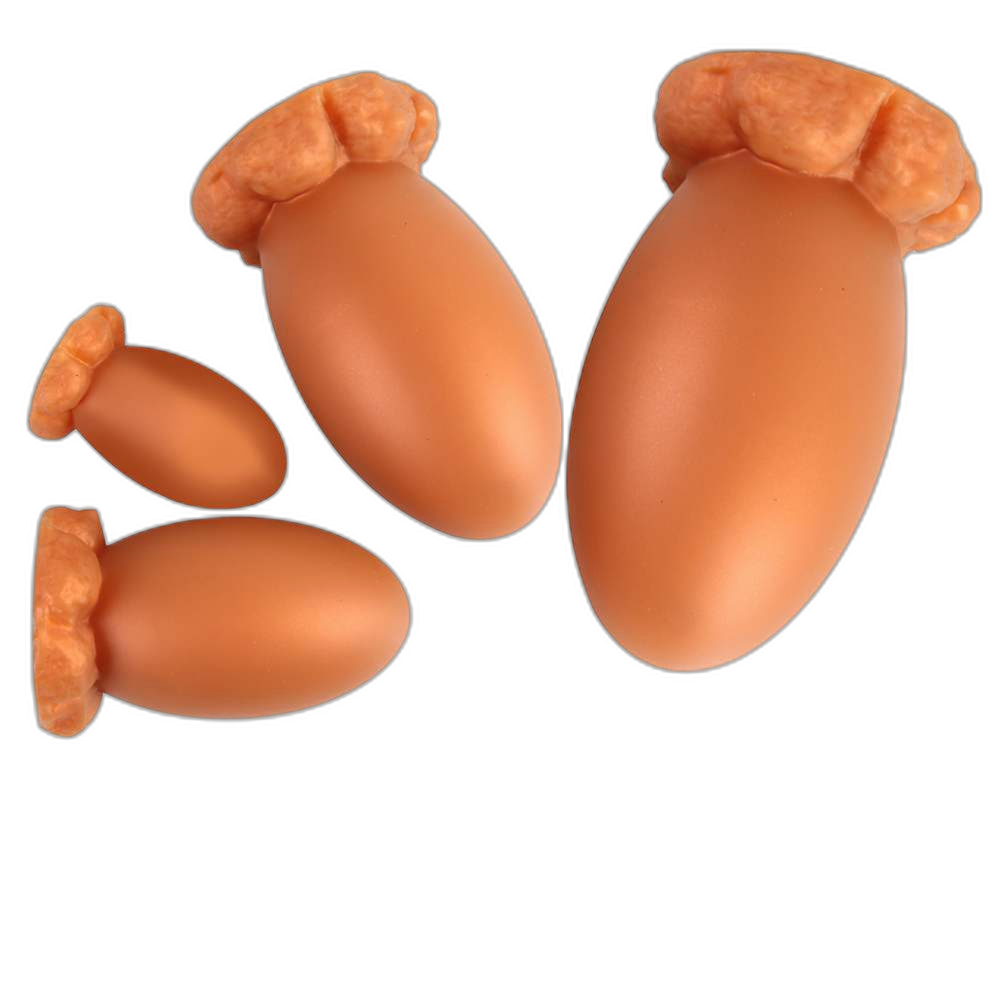 Rex - Large Butt Plug - Egg Plug - Silicone Butt Plug