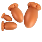 Rex - Large Butt Plug - Egg Plug - Silicone Butt Plug