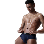 4 Pack Cotton Support U Convex Pouch Briefs