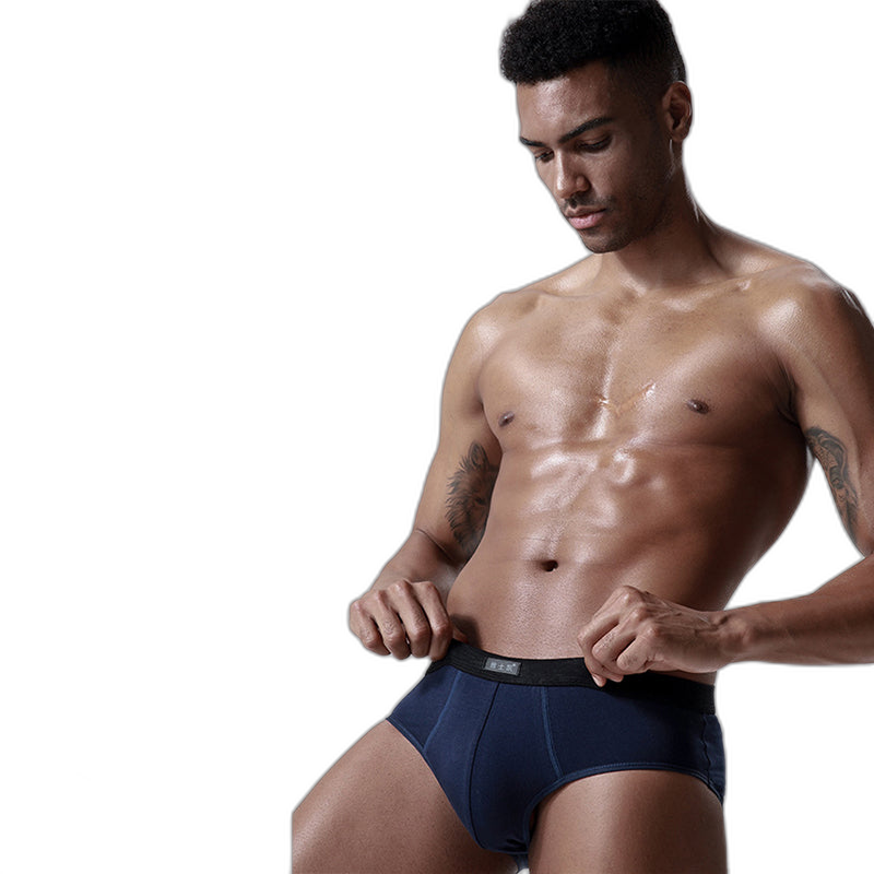 4 Pack Cotton Support U Convex Pouch Briefs
