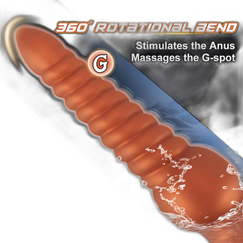 Vortex - Large Anal Beads - Long Butt Plug - Anal Stretcher