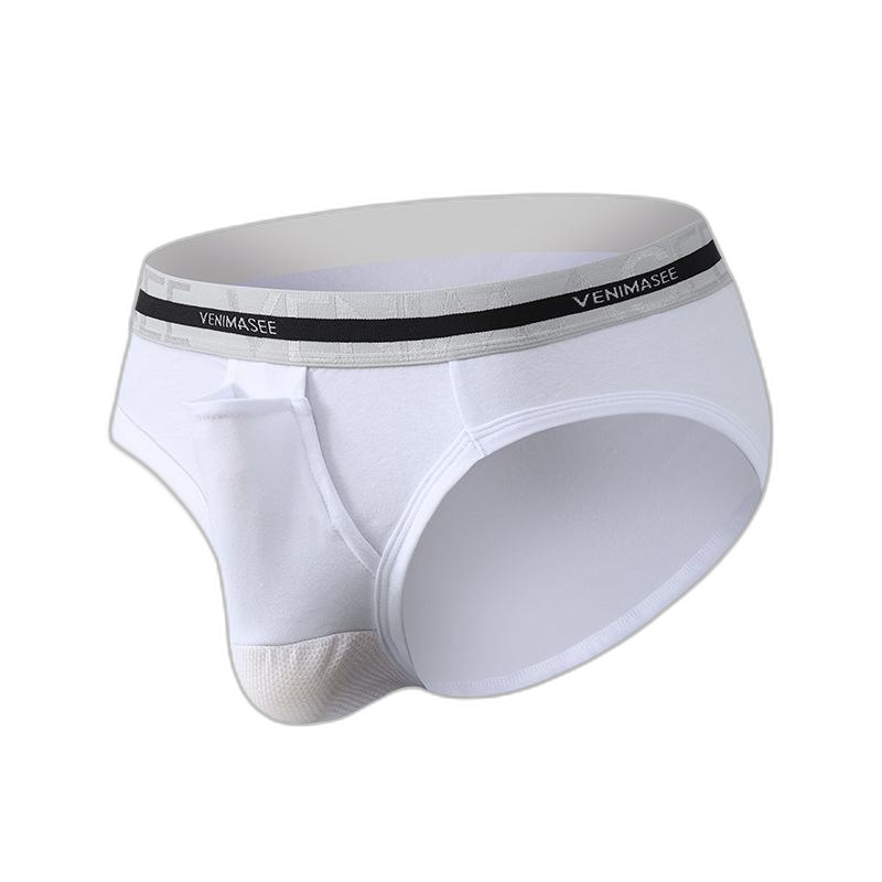 Men's Ball Pouch Separate Cotton Briefs