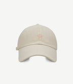 Preppy Style Love Embroidery Ponytail Half Topless Hat