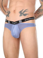 3 Pack Men's Sexy Ice Silk Mesh Breathable Erotic Thong & Strings