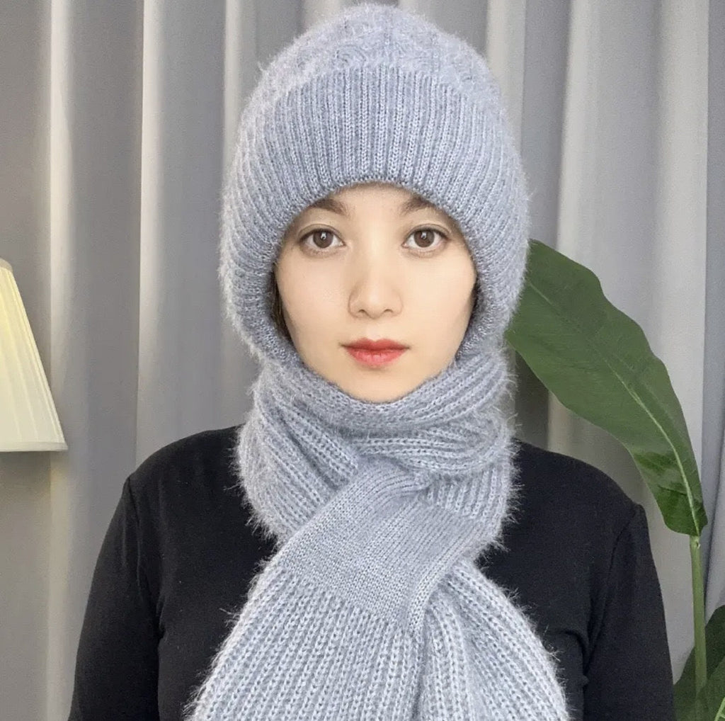 Hand-knitted Stylish And Versatile Outdoor Cold And Wind-proof Hat