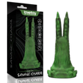Savage Charm - Double Claw Vibrating Silicone Dildo - Fantasy Sex Toy