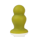 Puke - Small Anal Plug - Silicone Butt Plug - Ribbed Butt Plug