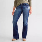 Ladies New Jeans Stretch Slim Ripped