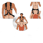 Dual Delight Erotic Sex Sling Harness