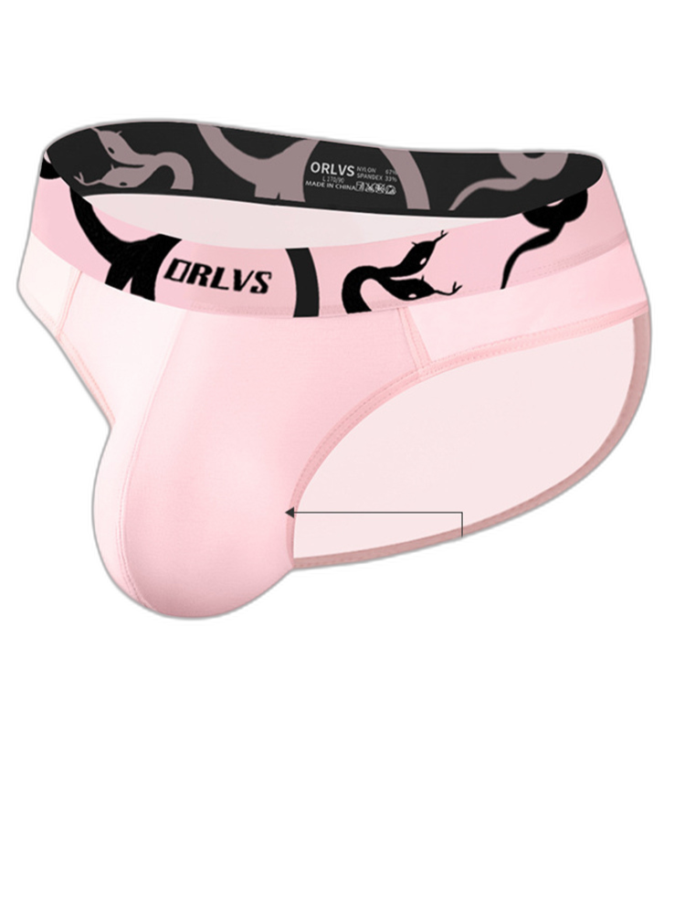Men's Mesh Sport Briefs with Contoured Pouch & Ventilation