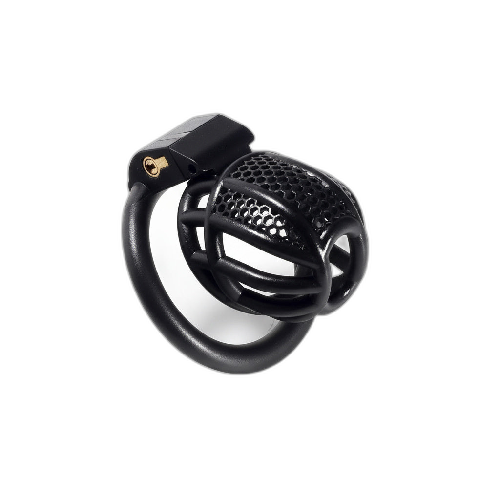 HexMesh Mini Chastity Cage With 4 Ring Sizes
