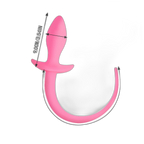 Mojo - Dog Tail Butt Plug - Glow In The Dark Butt Plug - Silicone Butt Plug