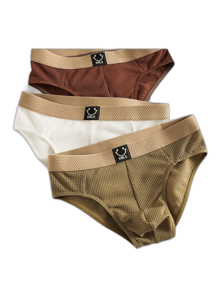 4-pack Men's Anti-Chafing Odor-Control Comfy Waistband Briefs