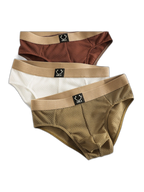 4-pack Men's Anti-Chafing Odor-Control Comfy Waistband Briefs