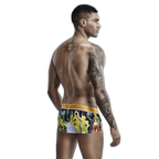 SEOBEAN Luxe Print Silk Low-Waist Boxers