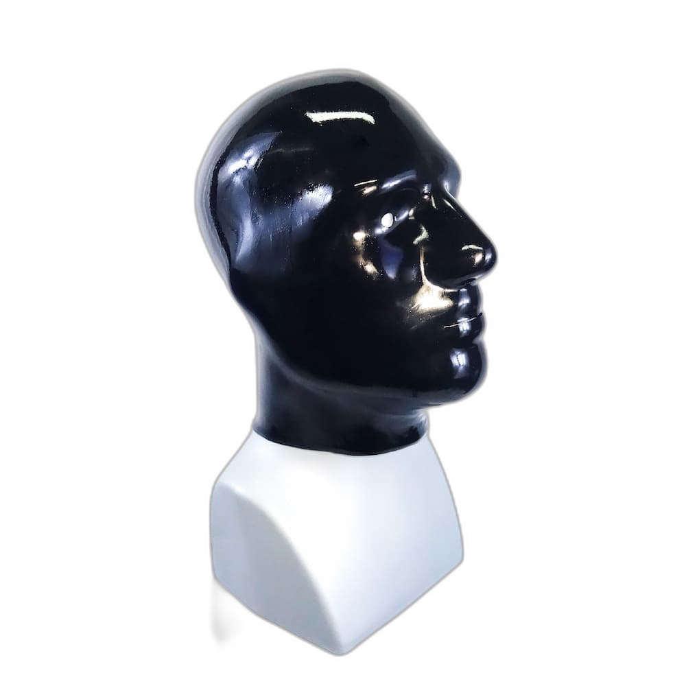 THE RUBBER PRISONER Anatomical Latex Mask