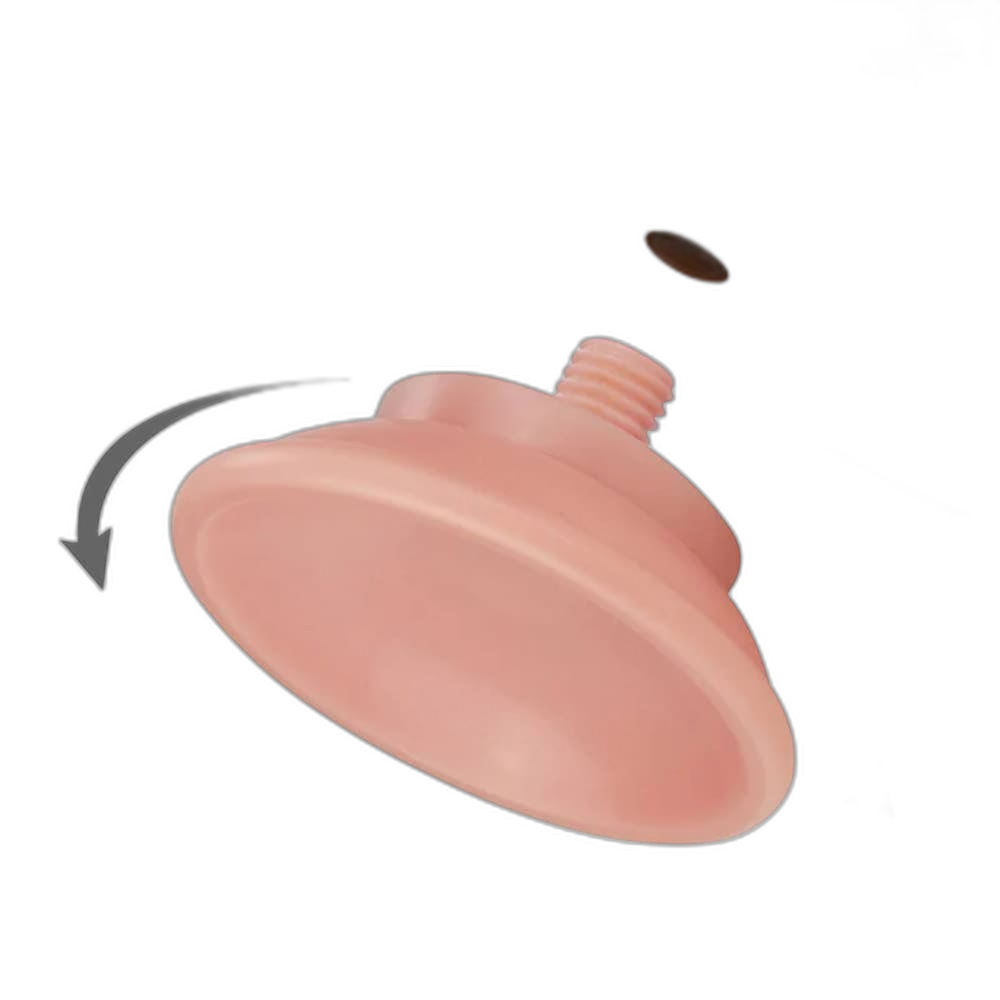 Sliding Skin - 9 Inch Ultra-Realistic Dildo - Suction Cup Dildo