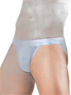 2 Pack Men's Ultra-Soft Ice Silk Quick-Dry Smooth Cooling Briefs