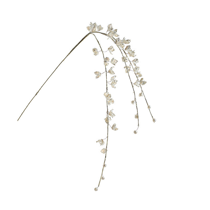 Christmas Acrylic White Crystal Twig Cutting Creative Decoration