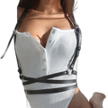 Women's Gothic PU Leather Harness