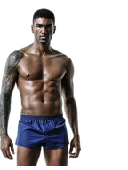 Men's Breathable Cotton Built-in Pouch Boxers