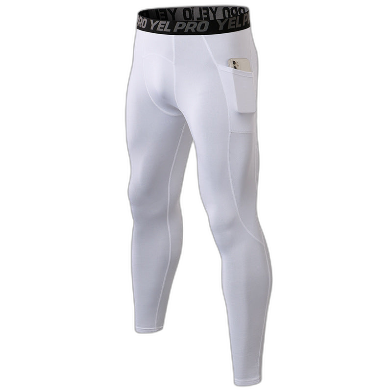 Mens Sports Thermal Leggings Compression Base Layer Tights