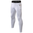Mens Sports Thermal Leggings Compression Base Layer Tights