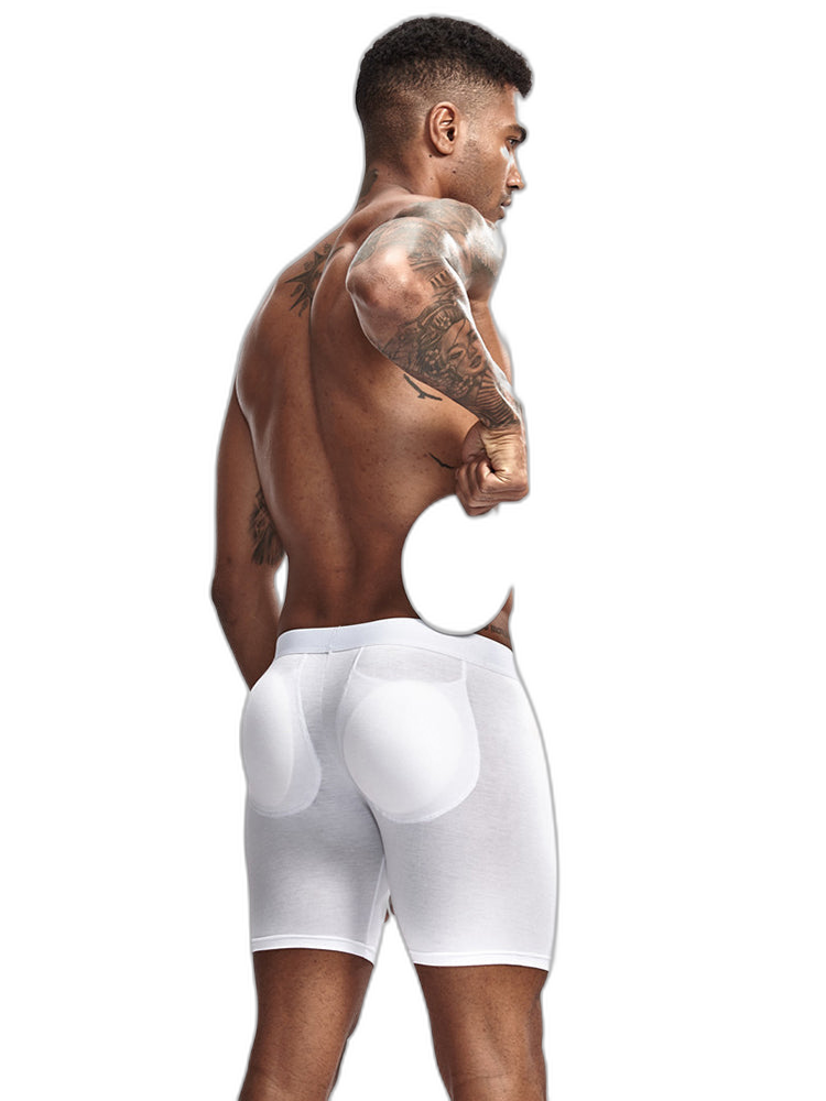 Men's U Convex Boxers Briefs Butt Enhancer Underwear