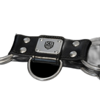 Tumbled Leather Bulldog Harness