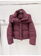 Women's Fashionable Loose-fitting Warm Hooded Jacket