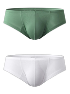 2 Pack Mens 3D Breathable Contour Pouch Boxershorts