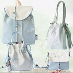 Ethnic Handbag All-match Fairy Style Antiquity Bag Mori Style Shoulder Bag Ancient Style Han Chinese Clothing Bag In Hand National Style Pastoral