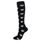 Outdoor Cycling Running Breathable Tube Socks Sports Compression Socks
