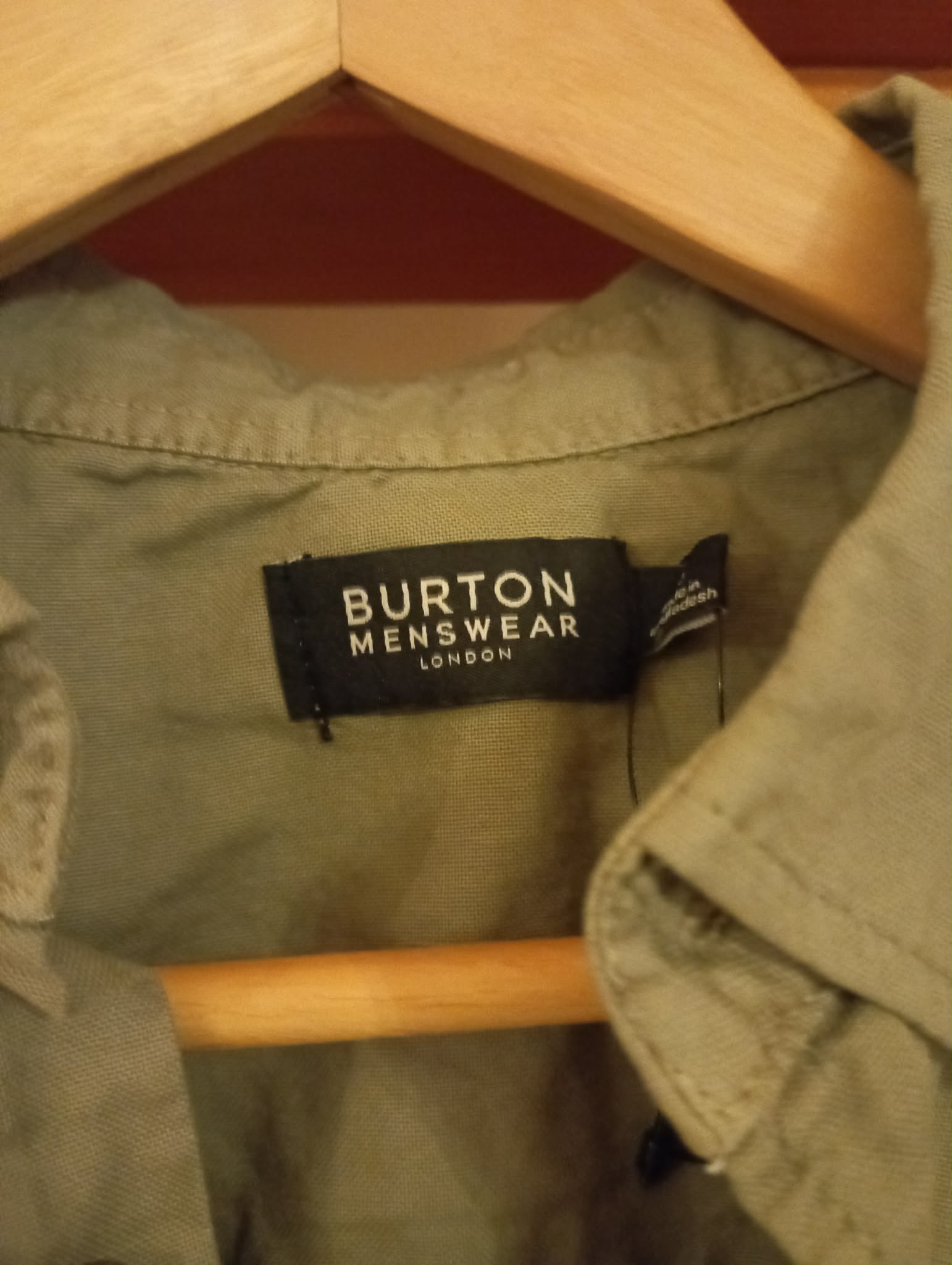 MENS BURTON MENSWARE (s) BUTTON SHIRT