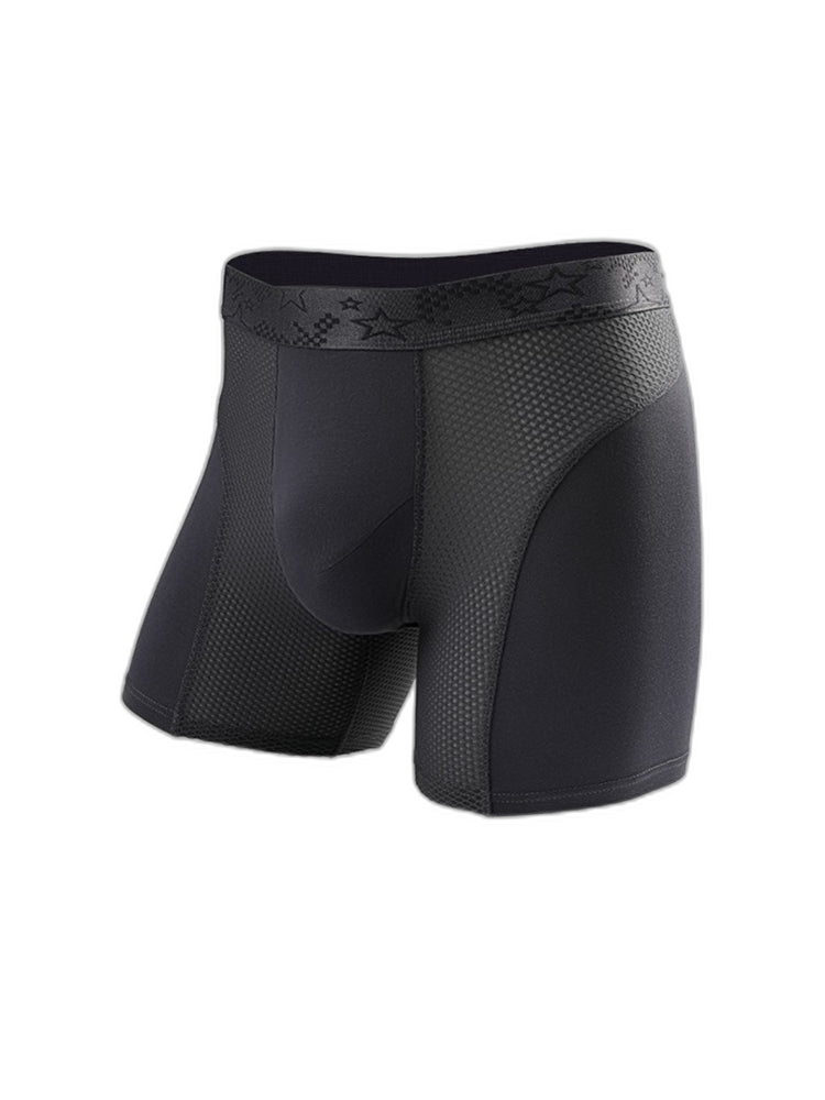 3 Pack Breathable Antibacterial Mesh Boxers Briefs