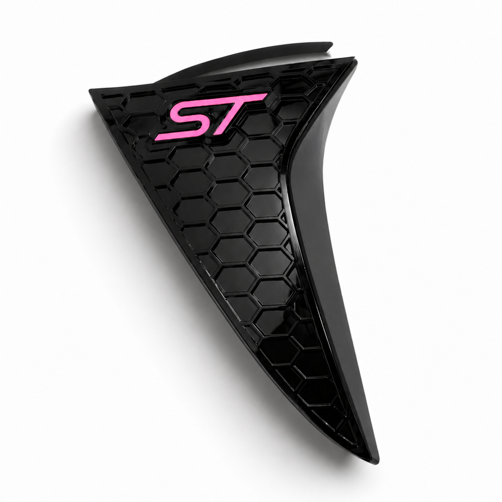 Ford Focus MK4 & MK4.5 (All Models) Rear Window Side Cover (Hex Design) - Hatchback Only