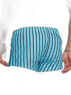 Men's Color Stripes Boxers With Fly