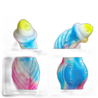 Phoenix II - 10.2 Inch Thrusting & Vibrating Dildo - Knot Dildo with Remote