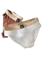 4-pack Men's Anti-Chafing Odor-Control Comfy Waistband Briefs