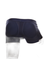 Sponge Cushion Mesh Buttock Boxer Briefs