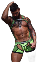Breedwell Hybred Body Harness Neon Green